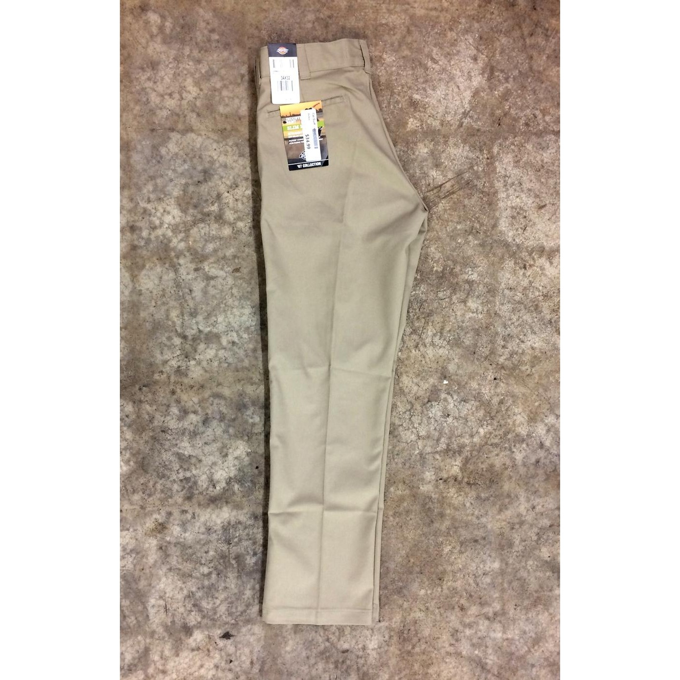 slim straight khaki pants