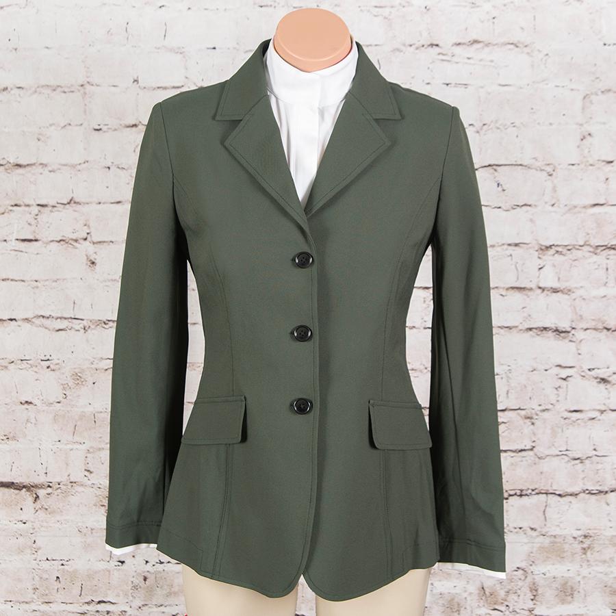 Charles Ancona Consigned Ladies Hunt Coat (Size 8, Green) Hunt Coats