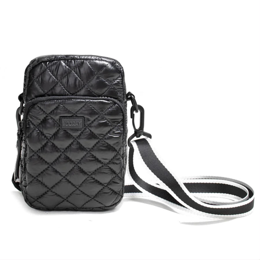 Vooray Core Crossbody (Quilted Black) Accessories Bags, Totes and