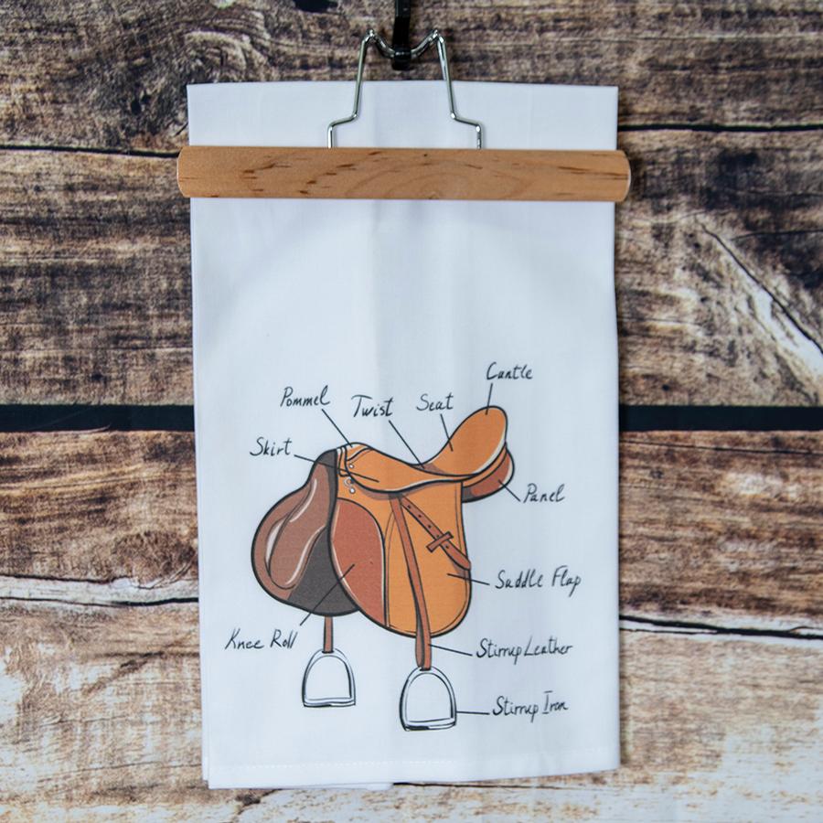 Saddle Scene Towel & Potholder Set