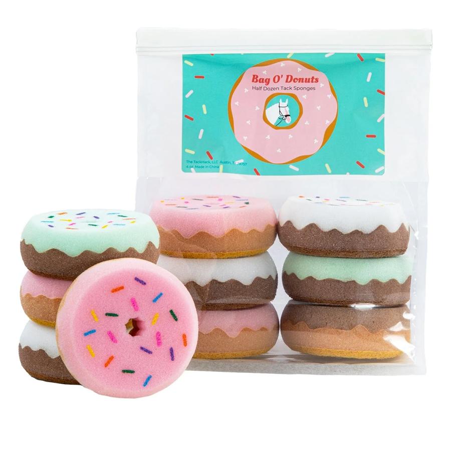 The Tack Hack Box Of Half Dozen Donuts Tack Cleaning Sponges