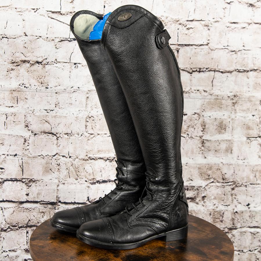 Botte d'automne Simone pour femme - Noir - Boutique Martino