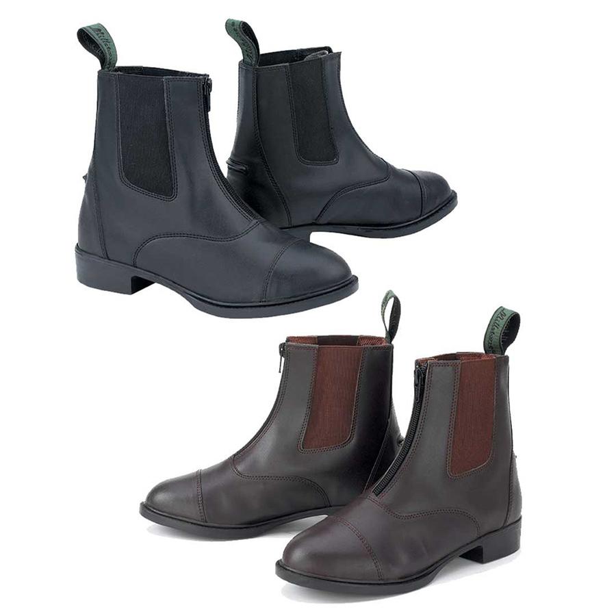 Lettia Childrens Synthetic Zip Paddock Boot Paddock Boots at Chagrin Saddlery Main