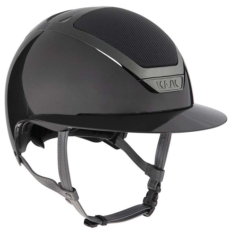 KASK Star Lady Pure Shine Chrome Helmet (Black) Helmets at