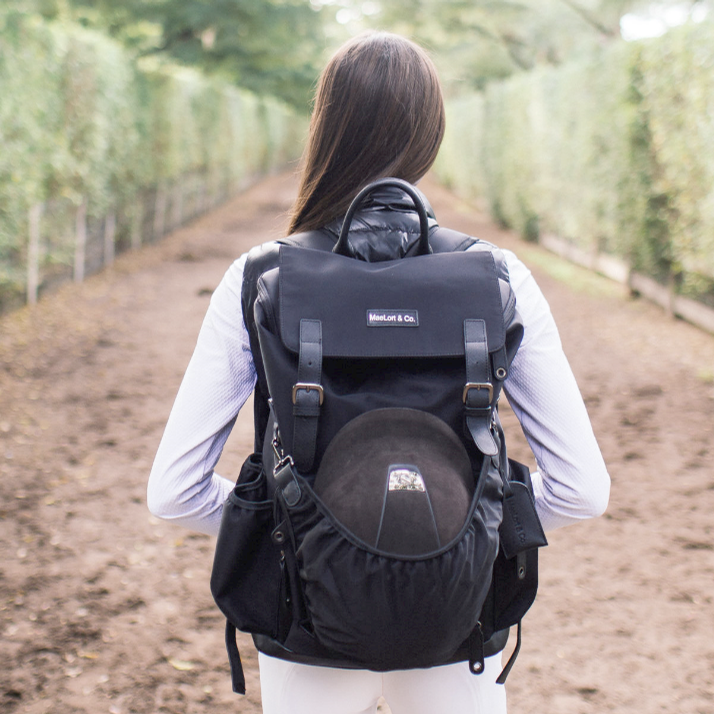 Maelort Ring Backpack 1 (Black) Bags, Totes and Backpacks Backpacks at Chagrin Saddlery Main