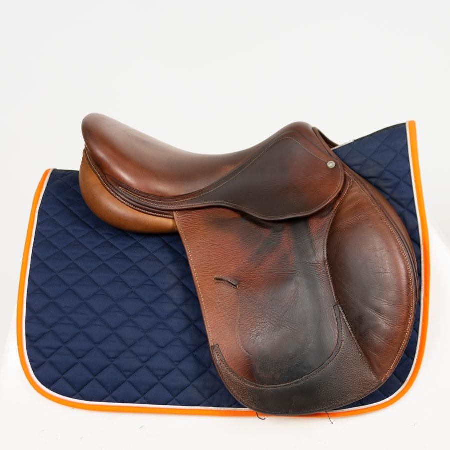 Antares 17IN Antares Full Calf Saddle Medium Wide Tree 2011 Jumping
