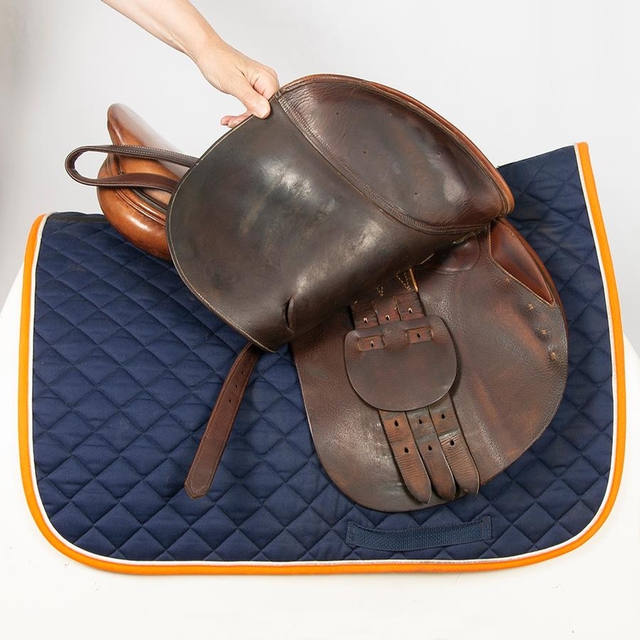 Bruno Delgrange 17IN Bruno Delgrange PJ Saddle Medium Tree 2001 Jumping