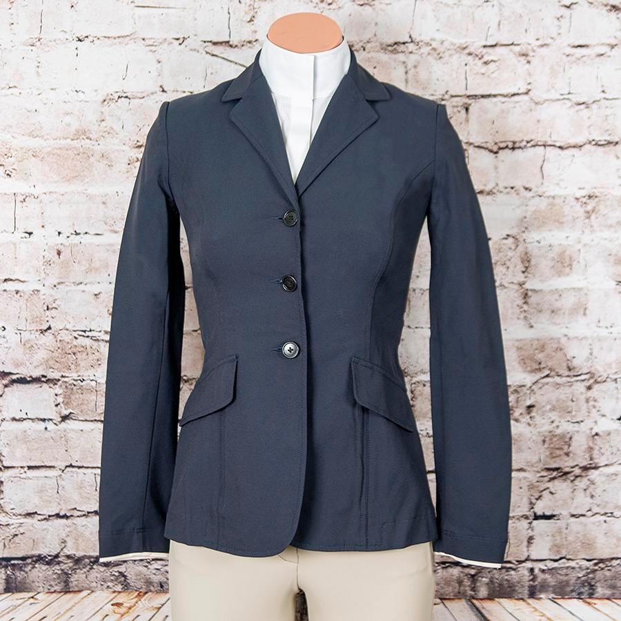 Charles Ancona Consigned Ladies Hunt Coat Size 00 (Navy) Hunt Coats and