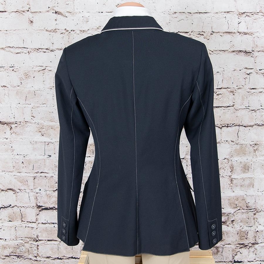 Winston Equestrian Consigned Ladies Hunt Coat (Size 38 T, Navy) Ladies