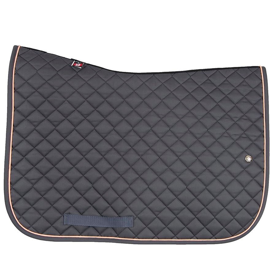 Ogilvy Equestrian Jump Baby Pad with Piping(Grey/Peach/Charcoal Grey