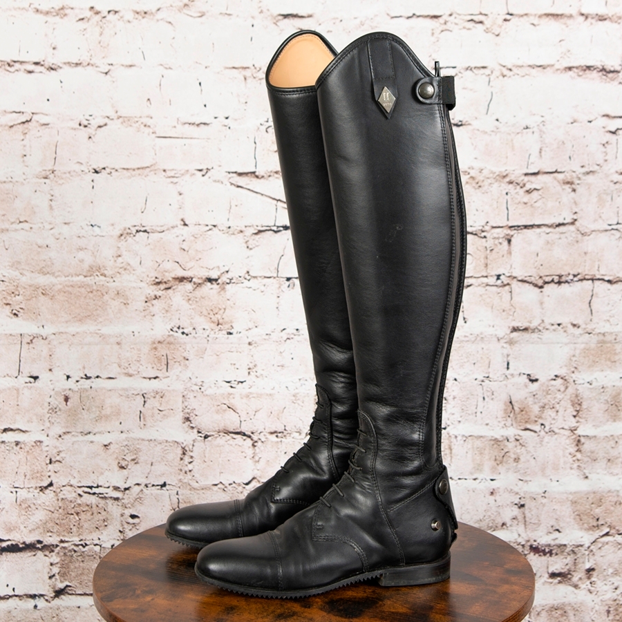 Black Narrow-Calf Boots for Women