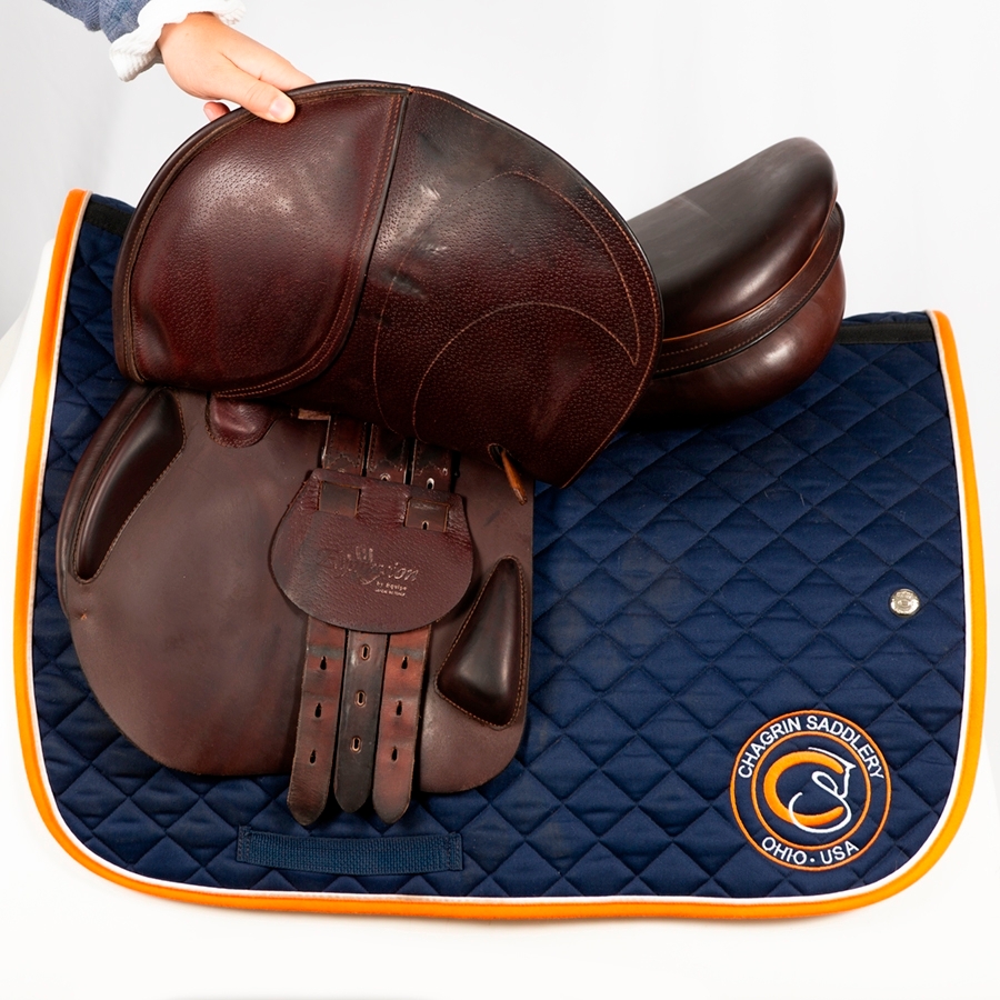 Equipe 17 IN Equipe Expression Saddle Medium Wide Tree 2009 Jumping CloseContact at Chagrin