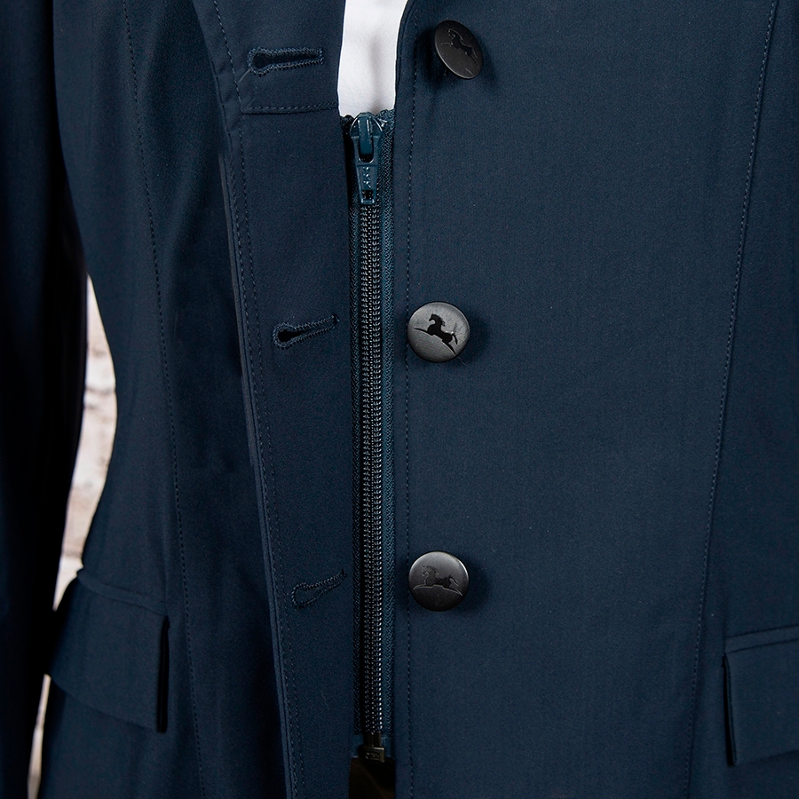 RJ Classics Consigned Ladies Monterey Hunt Coat (8 Reg, Navy) Ladies