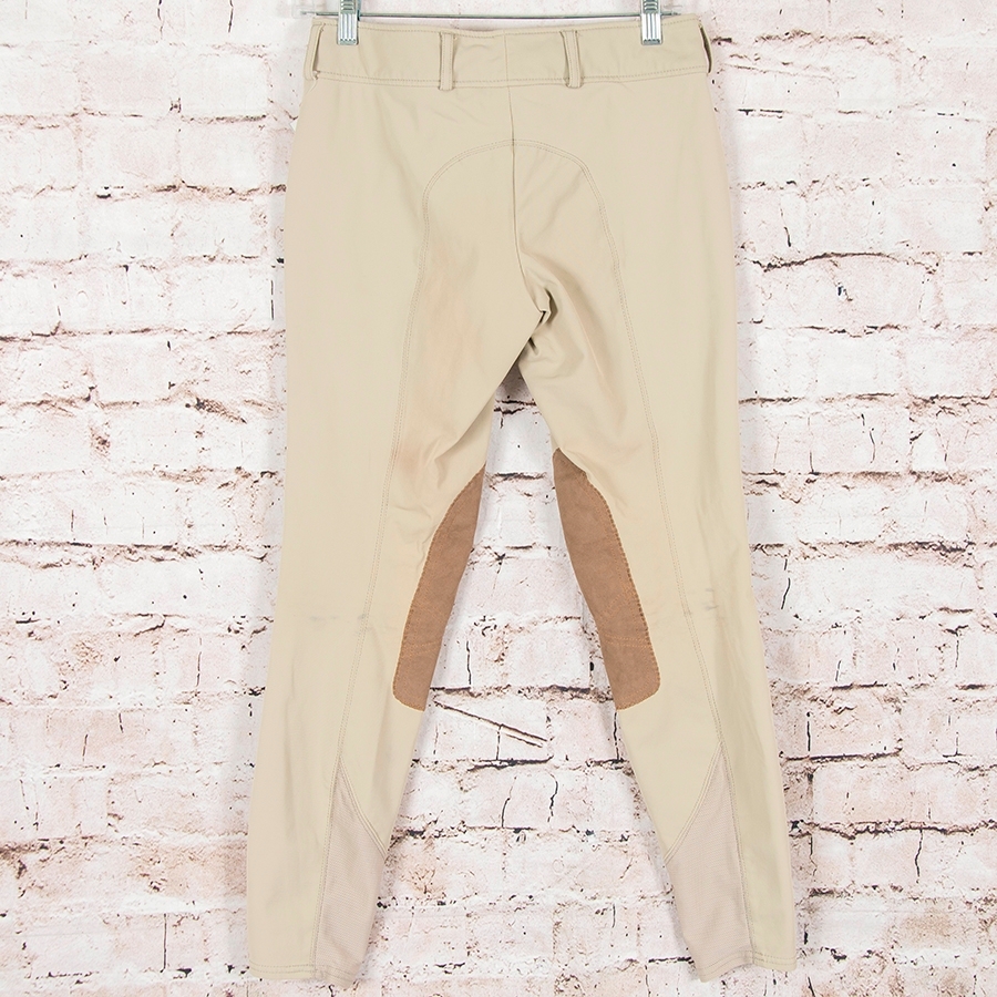 RJ Classics Consigned Girls Avery Breech (16, Tan) Girls Breeches and