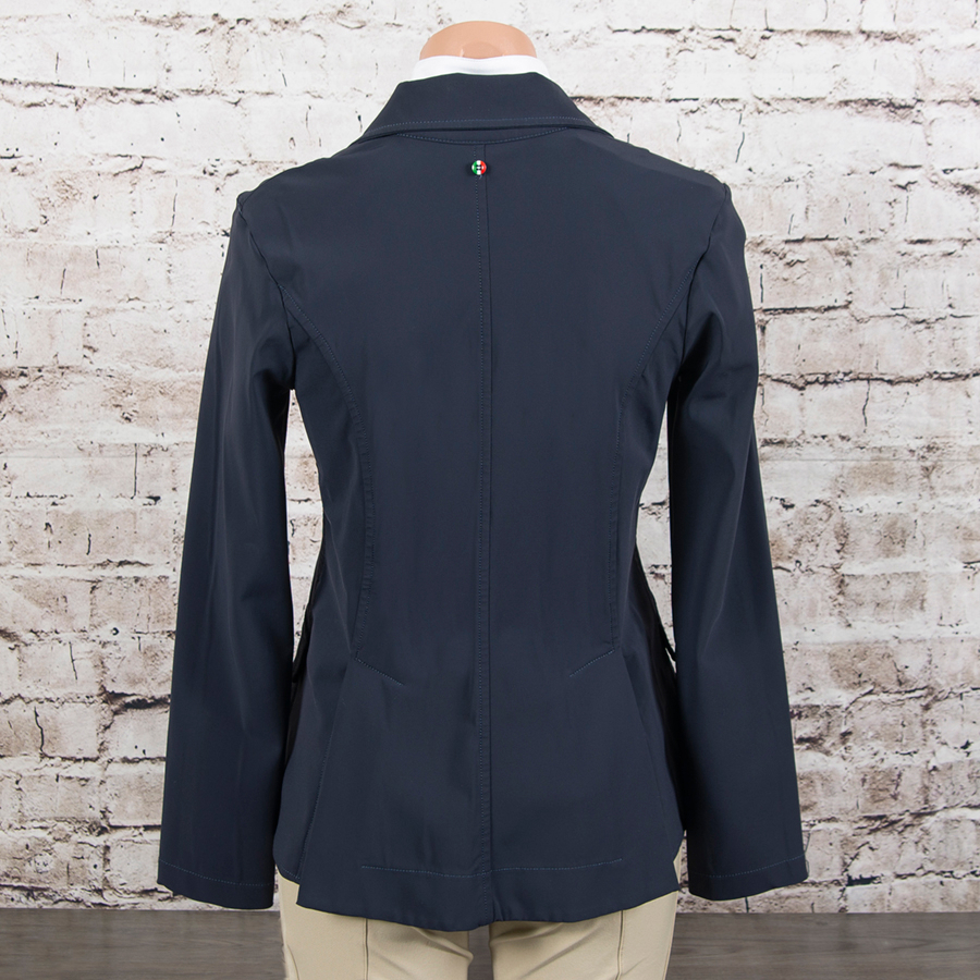 For Horses Consigned Ladies Yakie Hunt Coat (Navy, Small) Ladies Coats