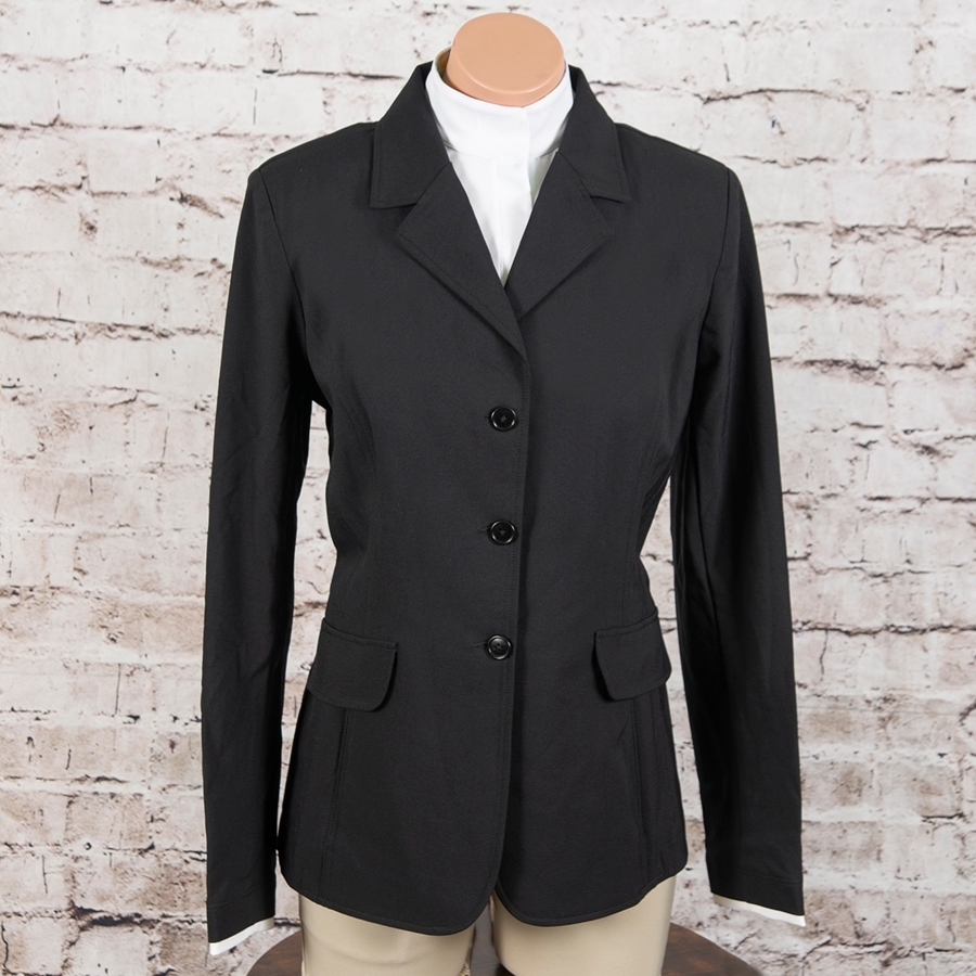 Charles Ancona Consigned Ladies Hunt Coat (Black, 14) Ladies Coats at ...
