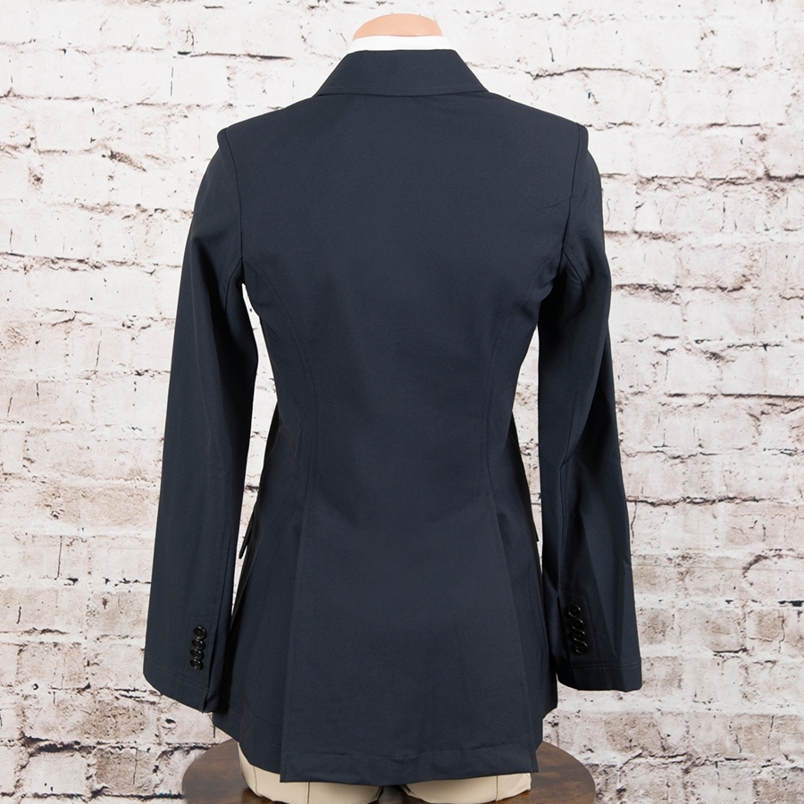 Charles Ancona Consigned Ladies 4Button Hunt Coat (Navy, 8) Ladies