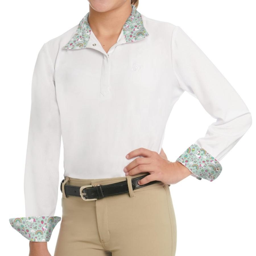 Chemise Enfant Taille L Avec Manches Chat Et Col Décoré - Tenue De Scène