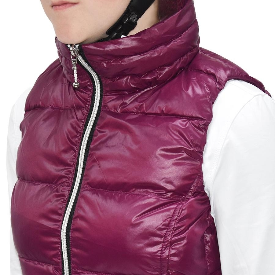 Anorak Ladies Short Nylon Vest (Passion) Adult Vests at Chagrin