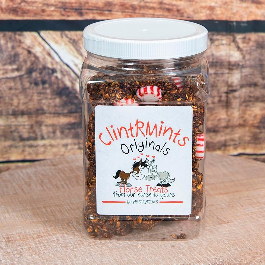 ClintRMints ClintRMints Square Container Horse Treats at Chagrin Saddlery Main