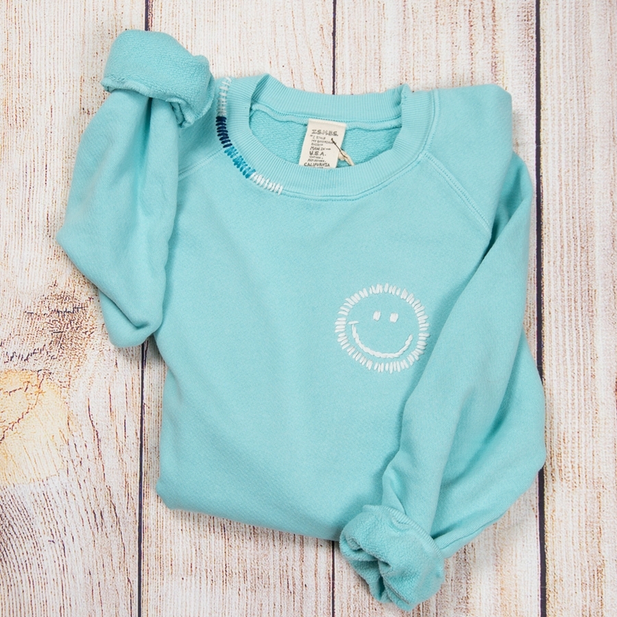 ismbs smiley sweatshirt