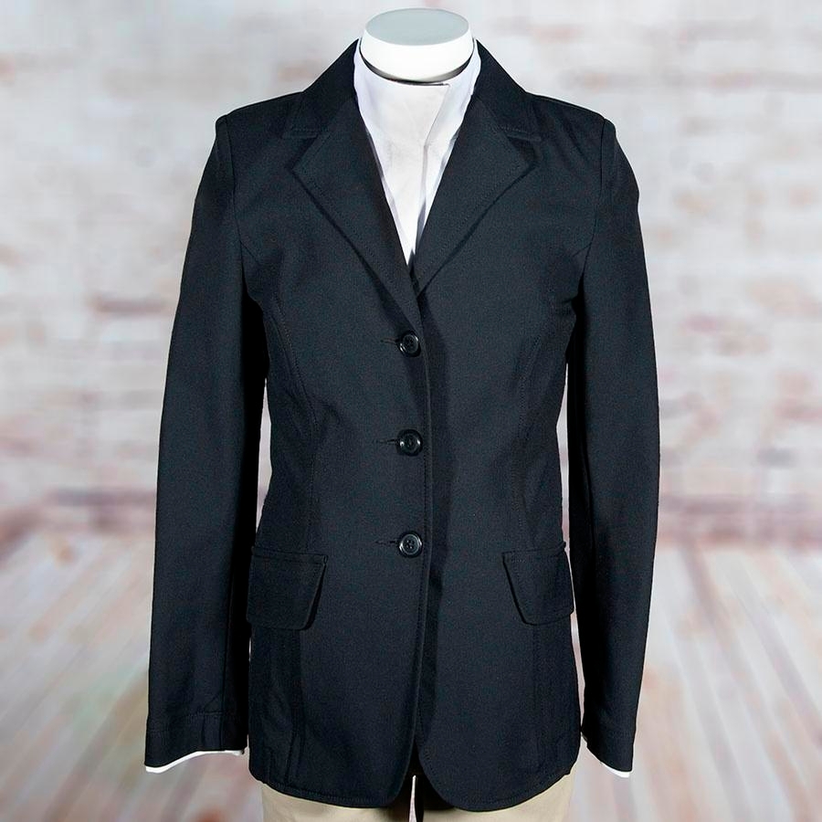 Charles Ancona Consigned Consigned Girls Hunt Coat (Size:10, Black