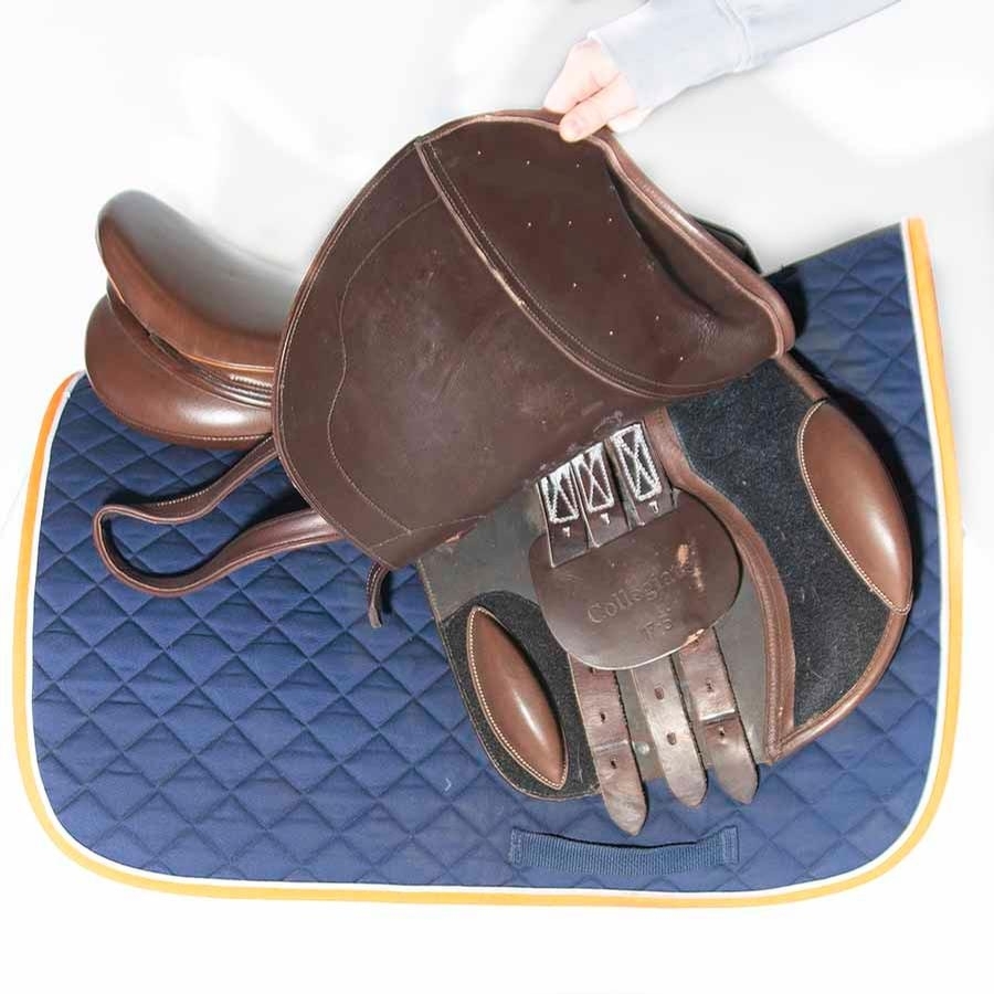 Collegiate 17 1/2 IN Collegiate Honour Saddle Medium Tree 2018 Jumping