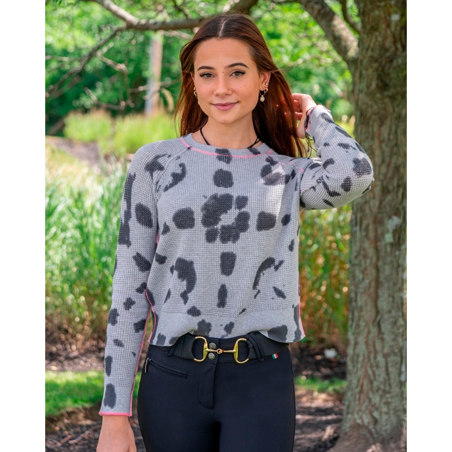 Lisa Todd Hazy Daze Sweater (Silver 