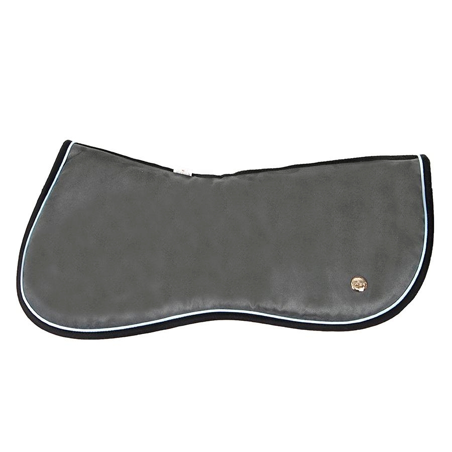 Ogilvy Equestrian Memory Foam Jump Half Pad (Grey/Baby Blue/Black) Half