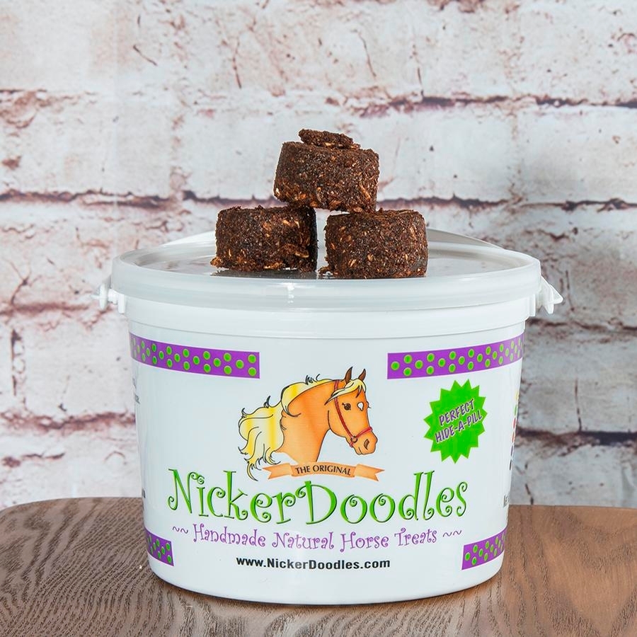 NickerDoodles Treat Pail (2 LB) Horse Treats at Chagrin Saddlery Main