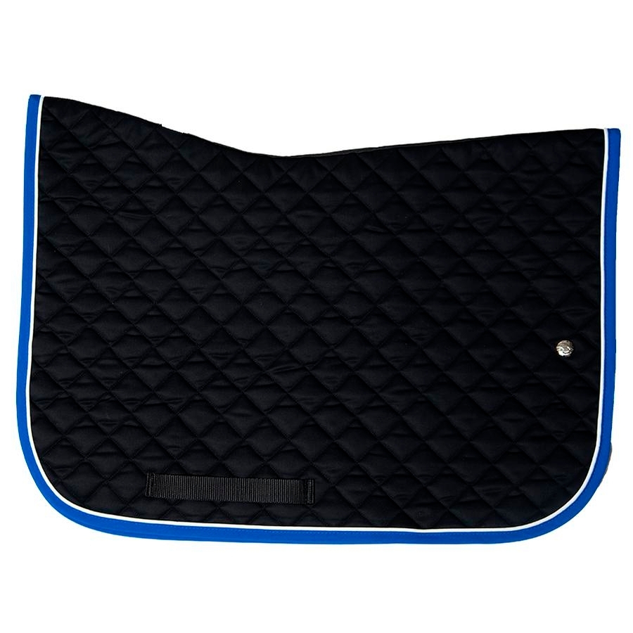 Ogilvy Equestrian Jump Baby Pad with Piping(Black/White/Royal Blue) All