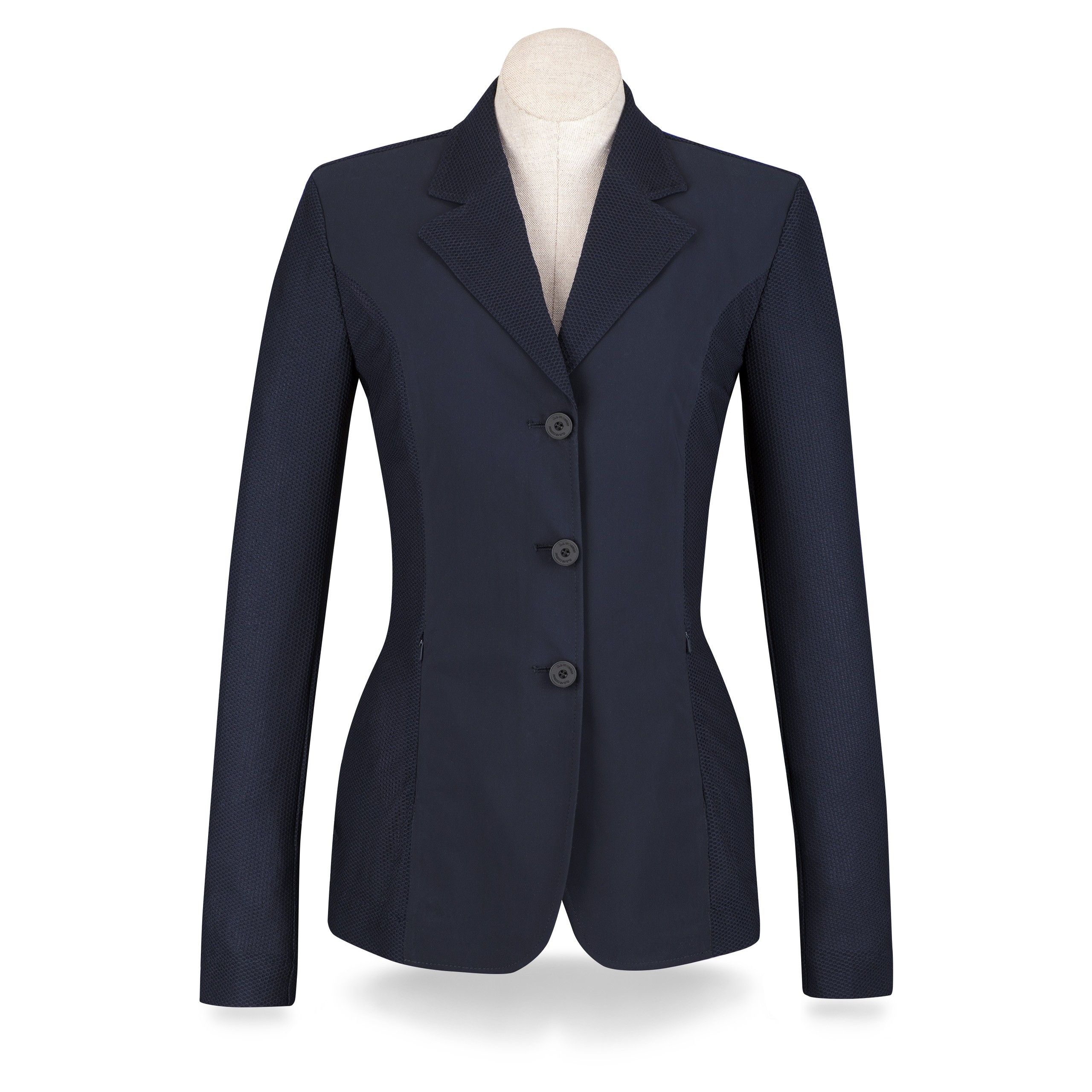 RJ Classics Ladies Harmony Mesh Show Coat (Navy Blue) Ladies Show Coats
