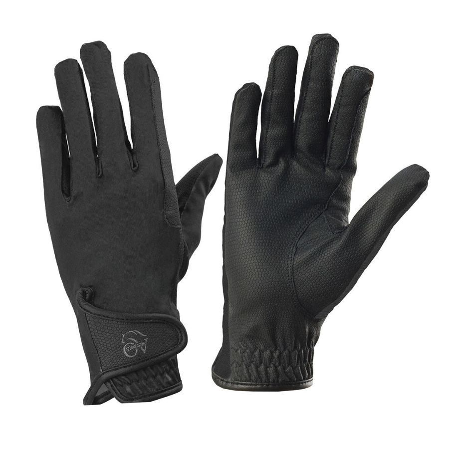 Harley-Davidson Leather Gauntlet Gloves W Rivets Long Women