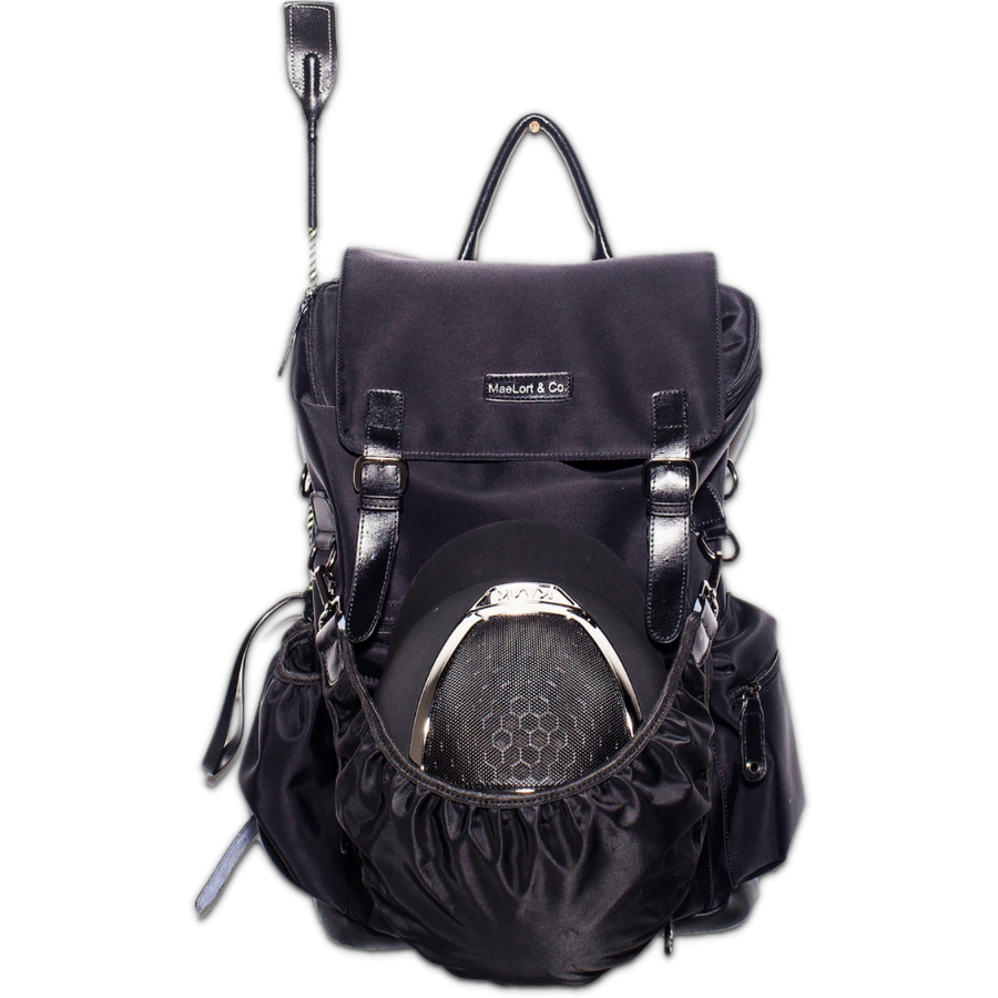 Maelort Ring Backpack 1 (Black) Bags, Totes and Backpacks Backpacks at Chagrin Saddlery Main
