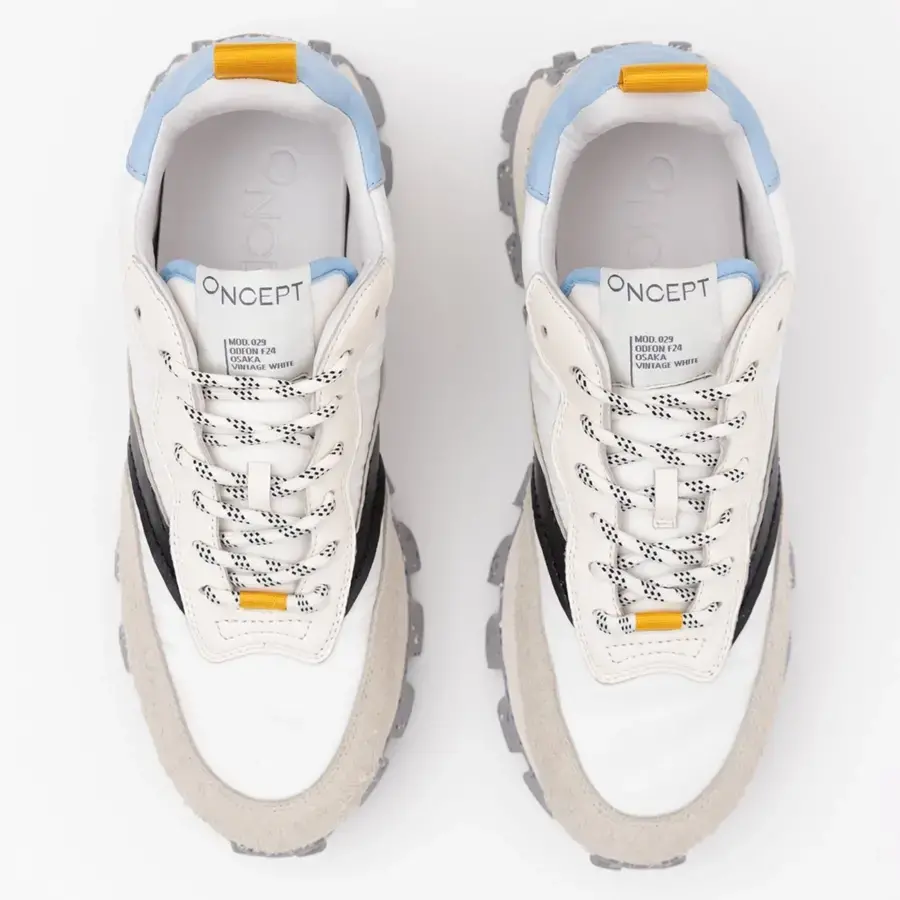 Oncept Oncept Osaka Sneaker (Vintage White) Sneakers at Chagrin