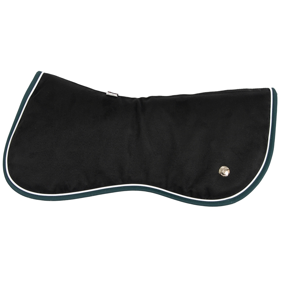 Ogilvy Equestrian Jump Half Pad (Black/White/Hunter Green) Half Pads at