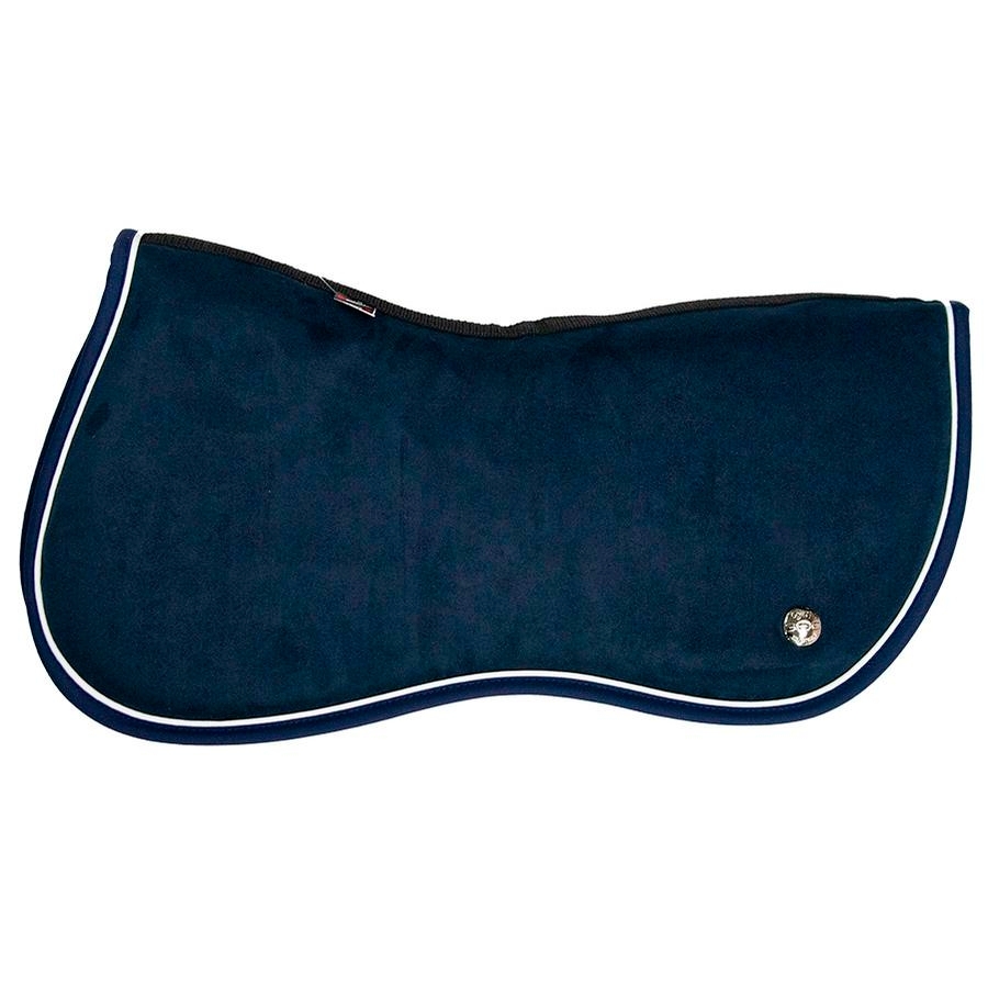Ogilvy Equestrian Jump Half Pad (Midnight/White/Midnight) Half Pads at