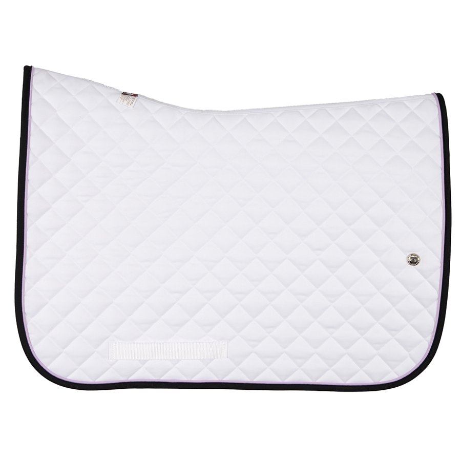 Ogilvy Equestrian Jump Baby Pad with Piping(White/Lavender/Black) All