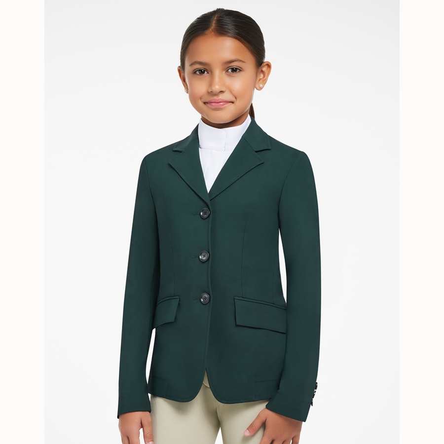 Veste De Show Hunt RJ Classics Enfant, Marine, Taille 12R, Lavable, Neuve