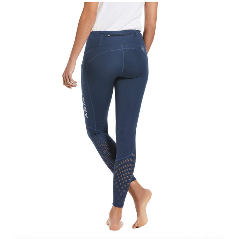 Ariat EOS Lumina Knee Patch Tight – Calzamaglia Donna Con Grip Al Ginocchio E Pannelli Riflettenti