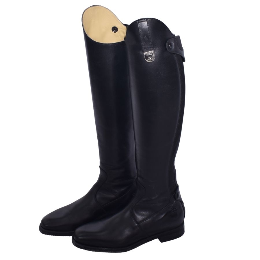 Tucci Consigned Sofia Dress Boot (37 C, Black) 37 C::Black Tucci Consigned Sofia Dress Boot (37 C, Black) 37 C::Black