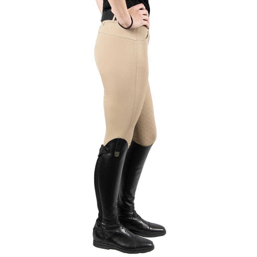 Weather or Not Stay Dry Breech (Tan) Ladies Breeches at Chagrin Saddlery  Main