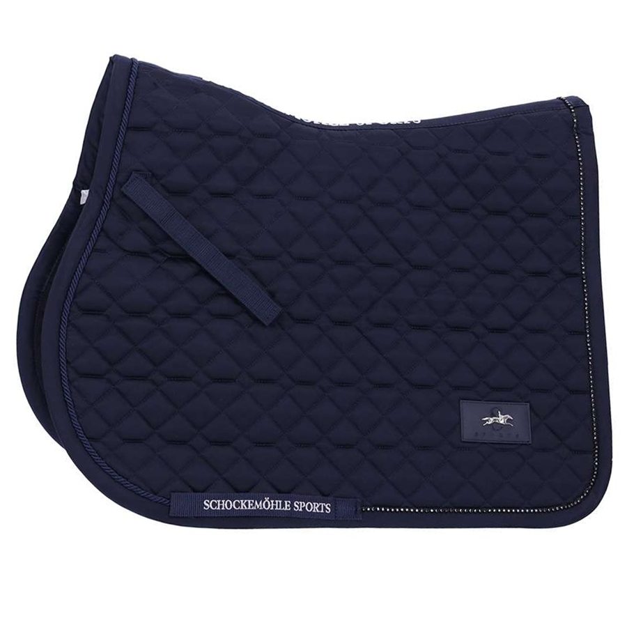 Schockemohle Crystal Brilliance Saddle Pad (Deep Night) All Purpose and