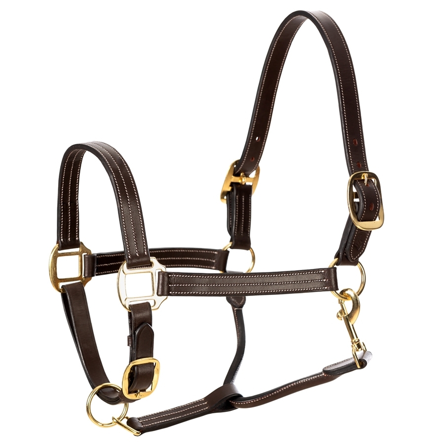 Equinavia Valkyrie Triple Stitched Leather Halter Halters at Chagrin