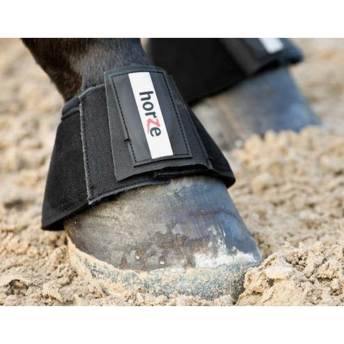 Horze All Purpose Neoprene Bell Boots For Horses | Protective Hoof Boots For Riding & Corrective Shoeing