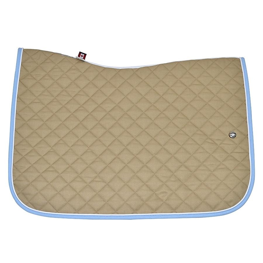 Jump Baby Pad without Girth Loops (Tan/White/Baby Blue)