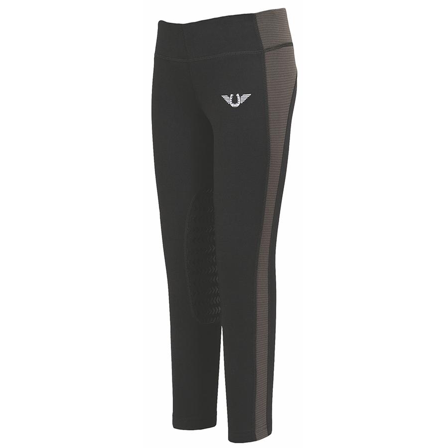 Culottes D'équitation Tuff Rider Genou - Taille 24 - Gris Charbon - Occasion