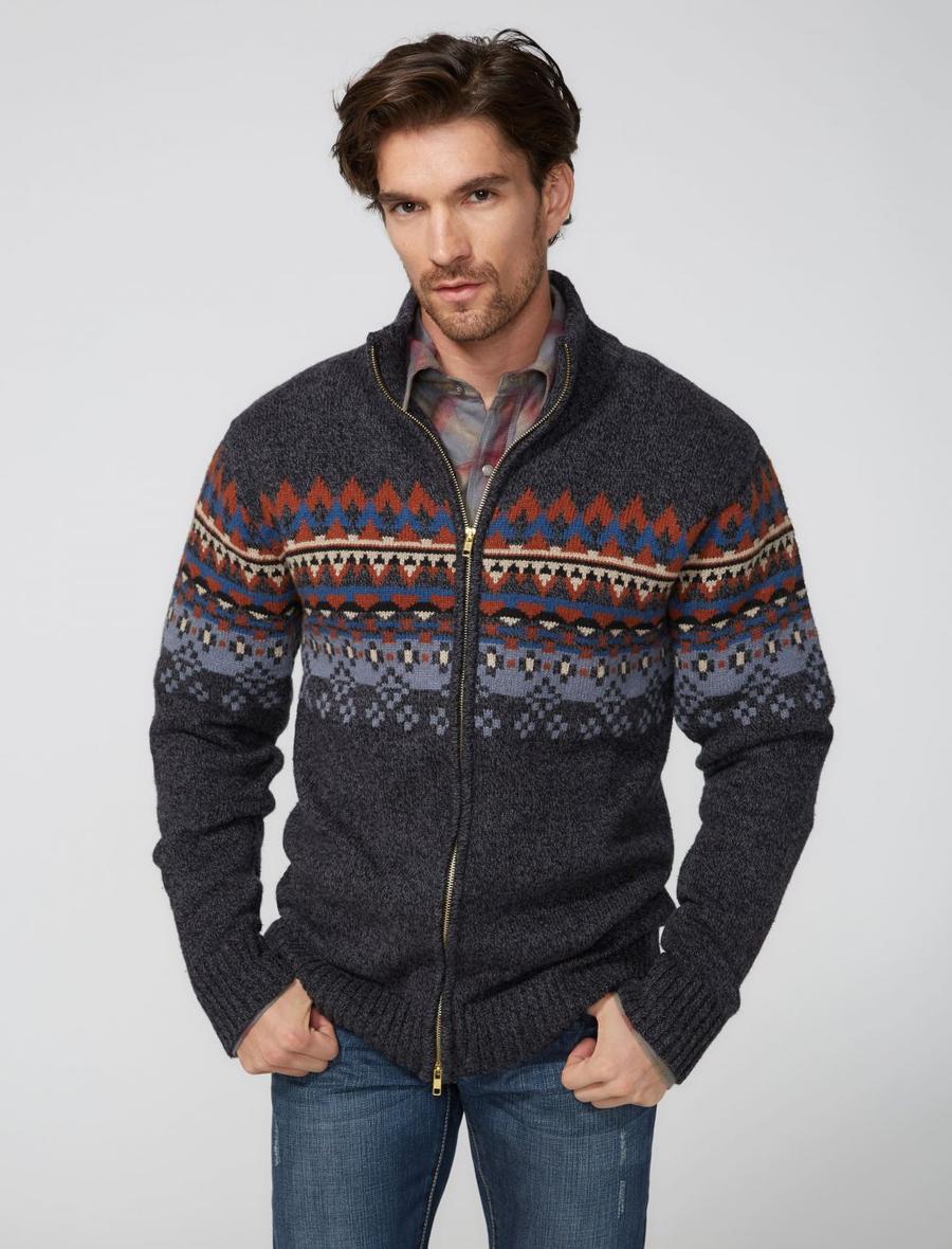 Stetson Heather Knit Cardigan Cowboy Clothing at Cry Baby Ranch