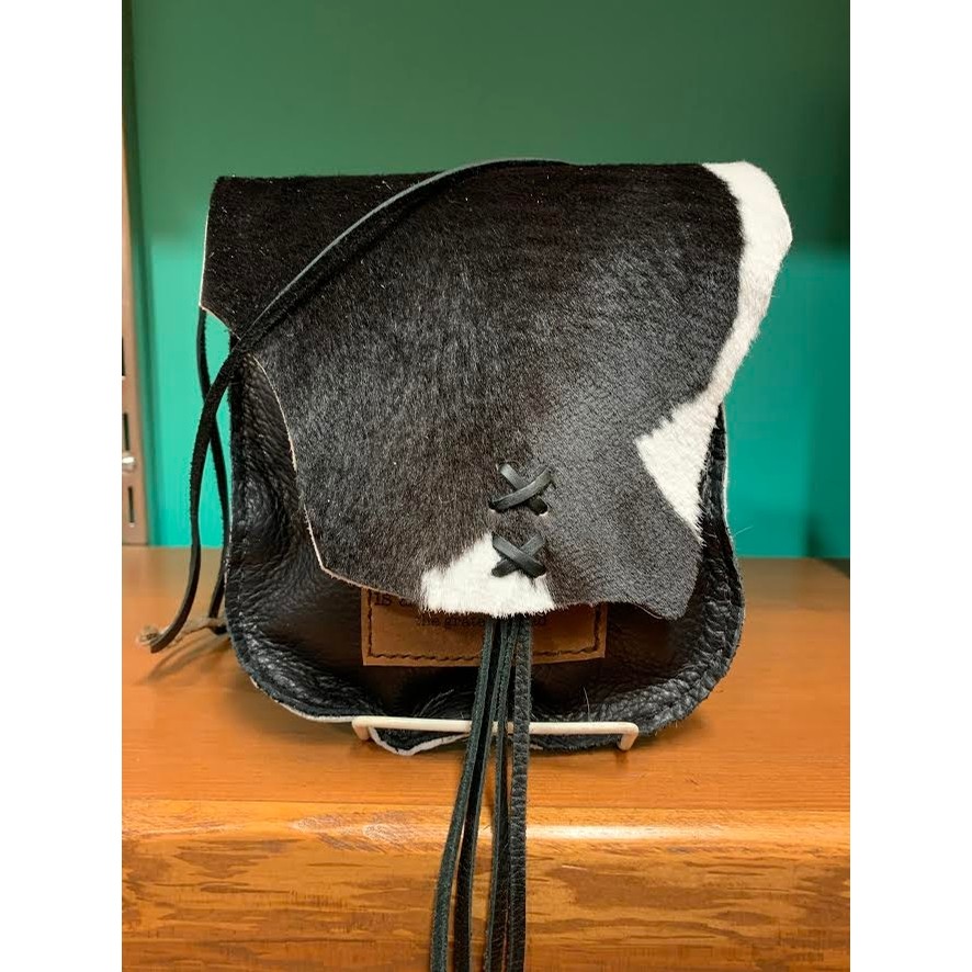 A friend of the devil is a friend of mine Cowhide Bag