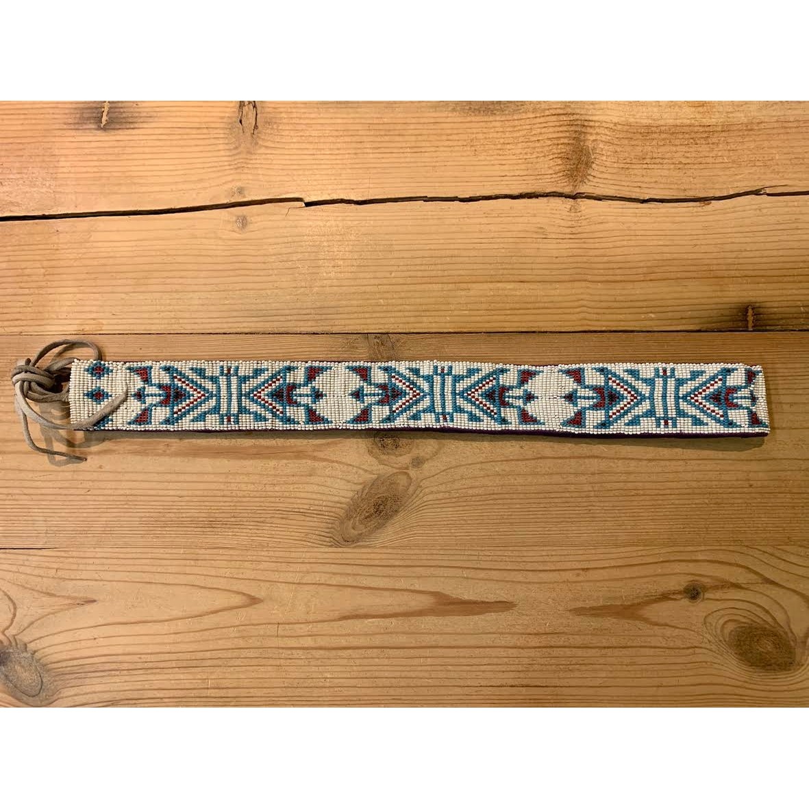 Vintage Navajo Beaded Belt